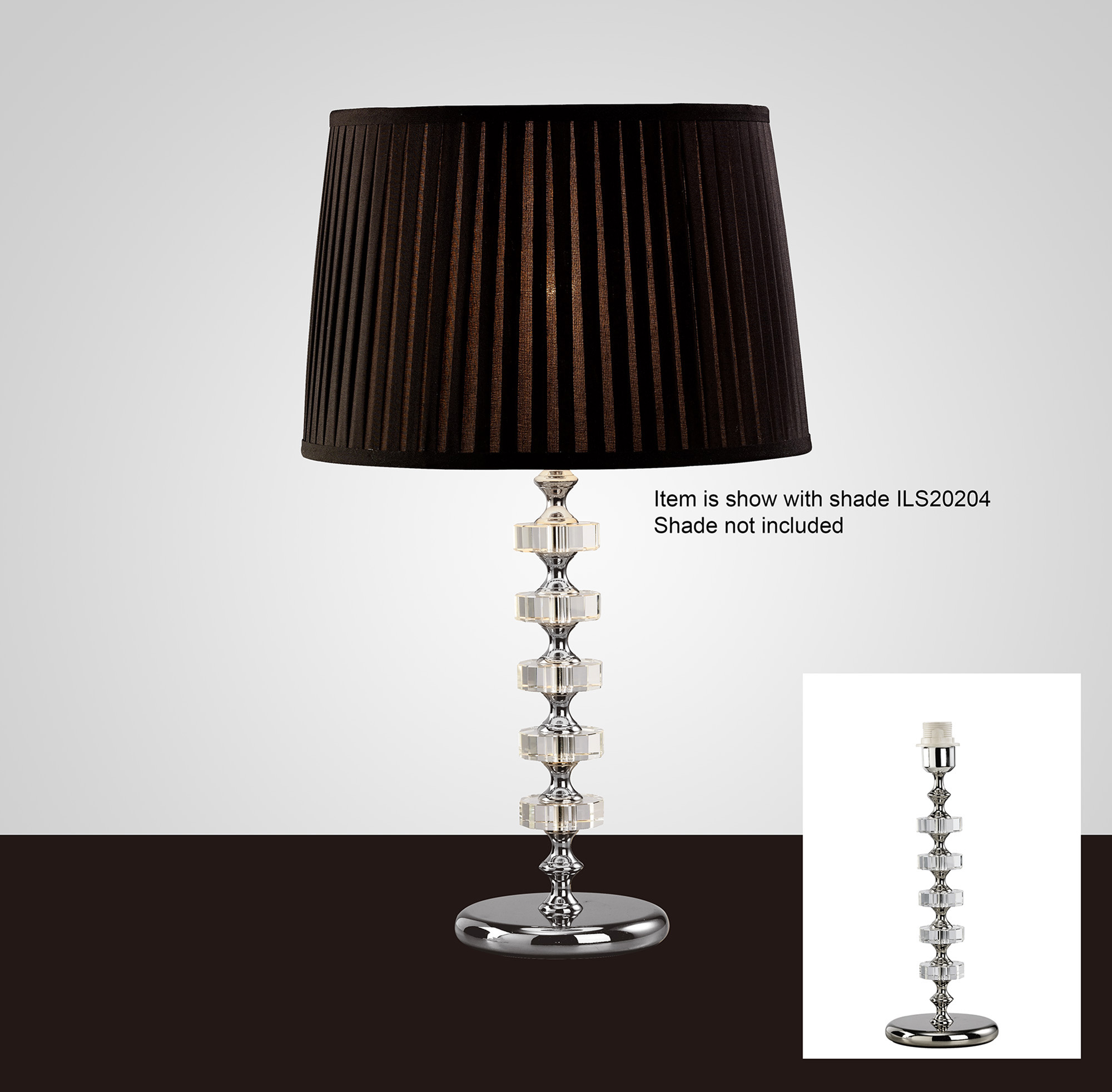 Elenor Crystal Table Lamps Diyas Base Only Lamps Elenor Crystal Table Lamps Diyas Base Only Lamps